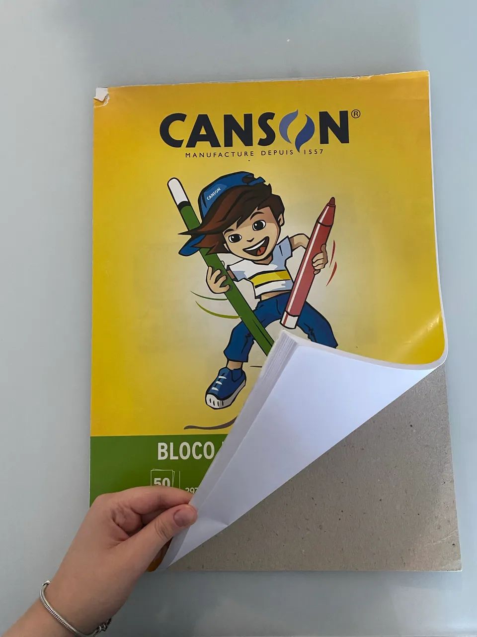 Bloco Layout Canson 60g/m² A3 - 38 folhas  - Foto 2