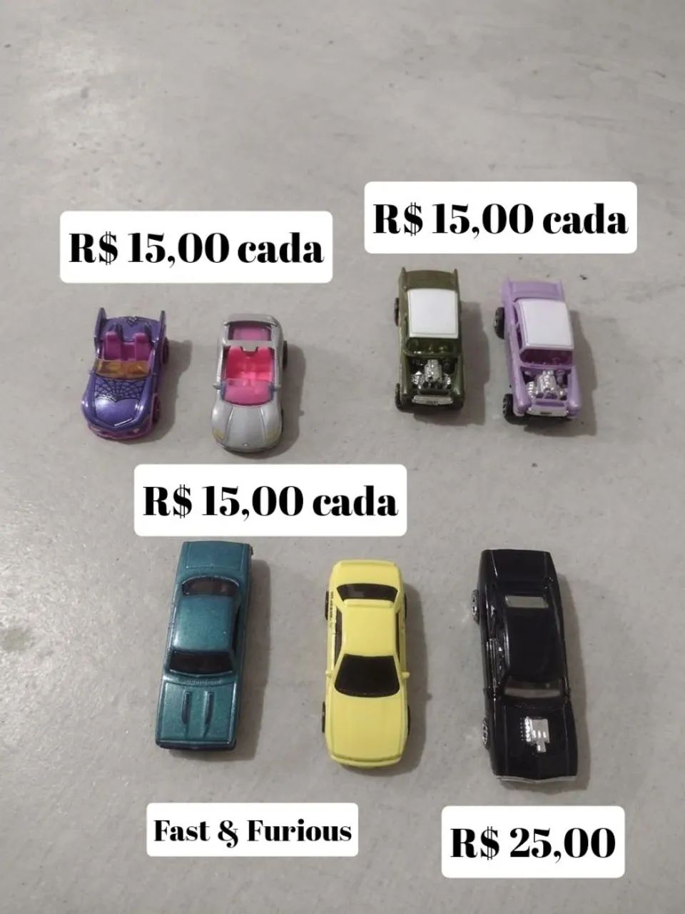 Hot Wheels temáticos 