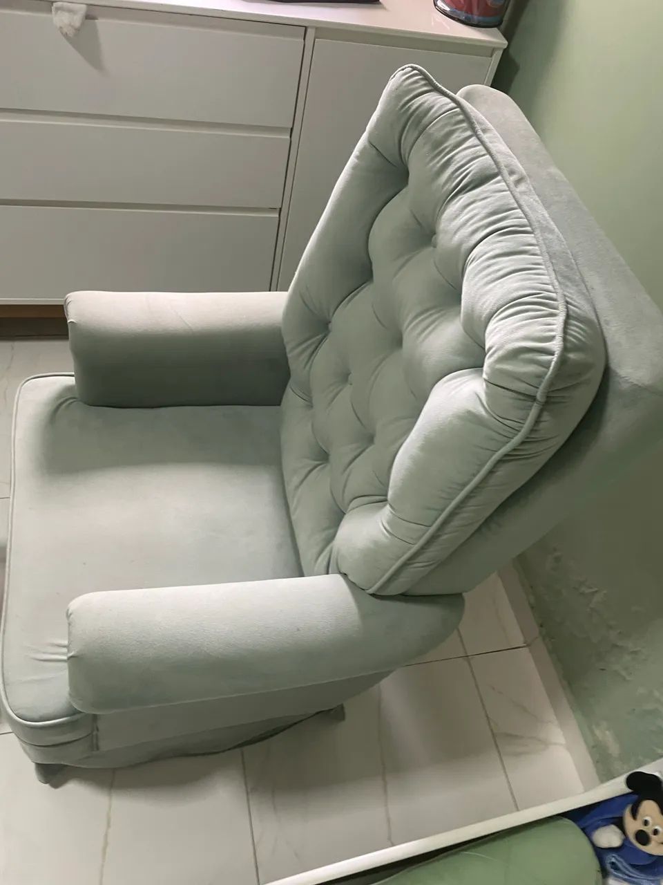 Poltrona amamentação seminova  - Foto 3