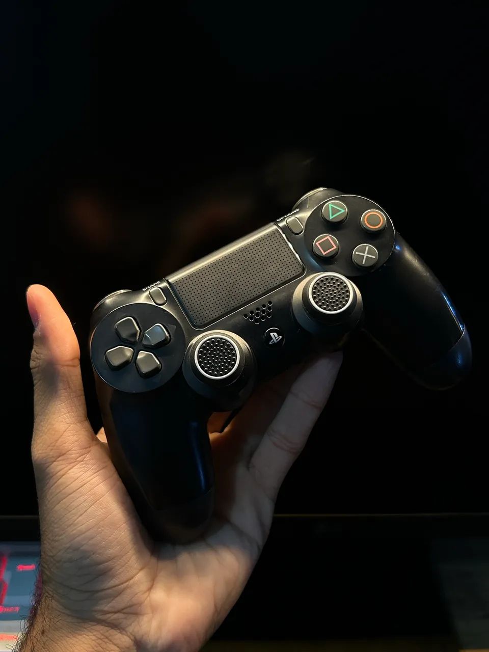Controle PS4 DualShock 4 Original Preto - Foto 2