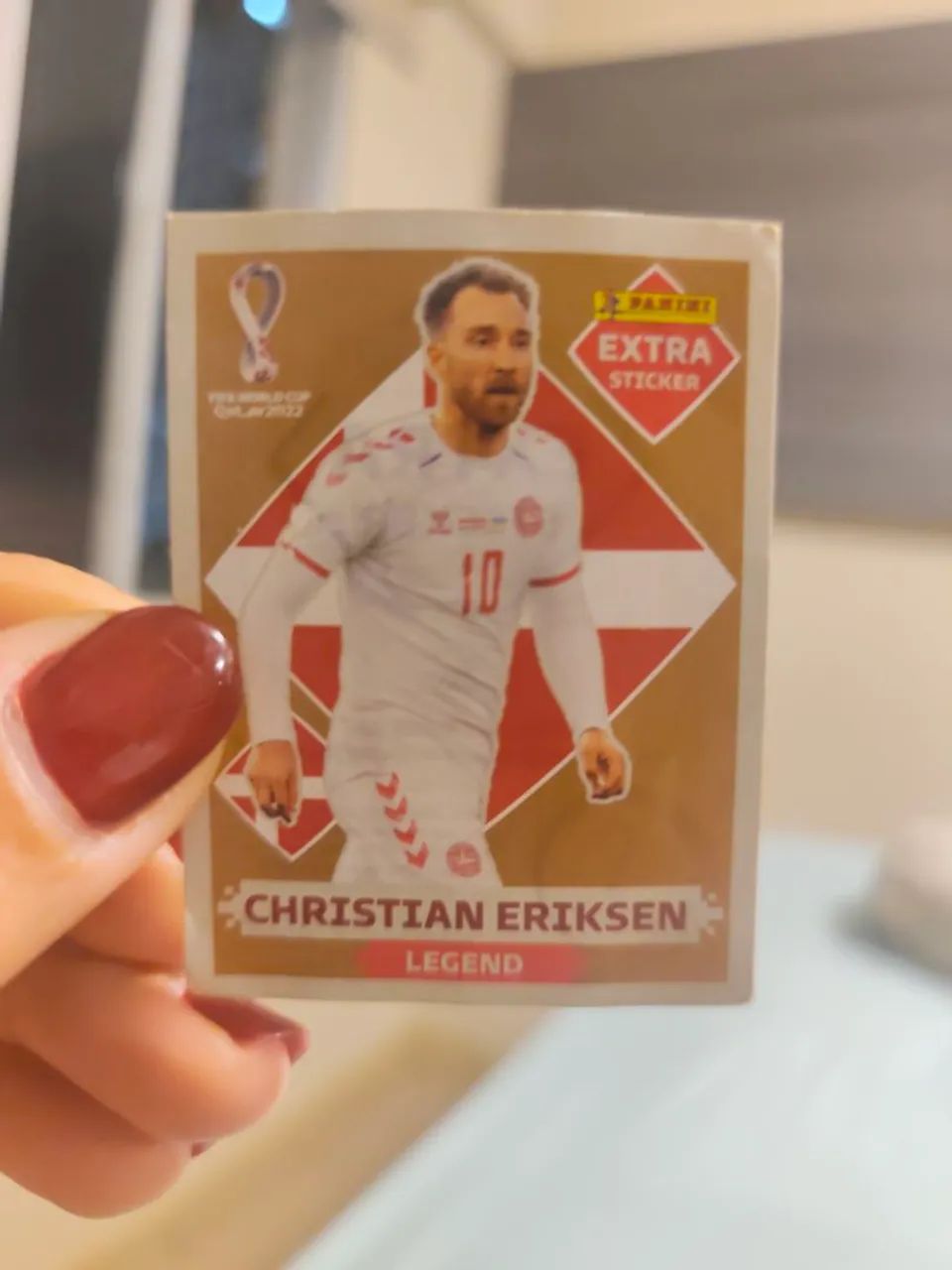 Figurinha da Copa 2022 Eriksen bronze - Brinquedos e Jogos - Norte