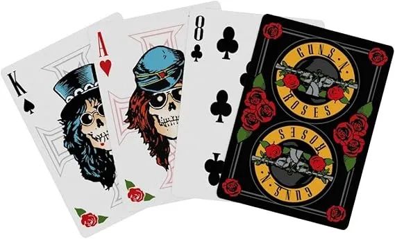 Baralho Bicycle Guns N' Roses - Original e Lacrado - Foto 4