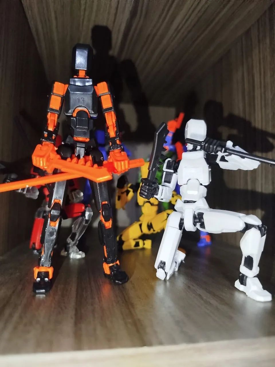 Action Figures Articulados - Coleção de Combate (4 Bonecos montados) - Foto 3