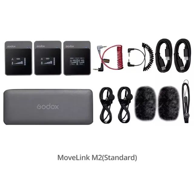Microfone profissional Godox move link m2  - Foto 2