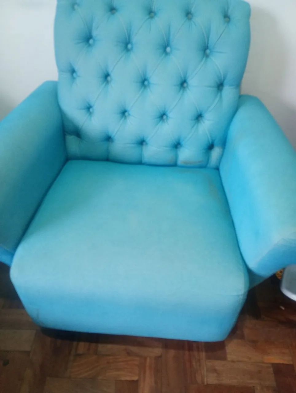 Poltrona Azul Turquesa  - Foto 3