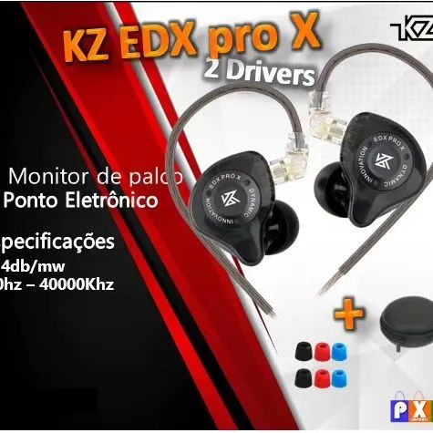KZ Edx pro X + case a pronta entrega 