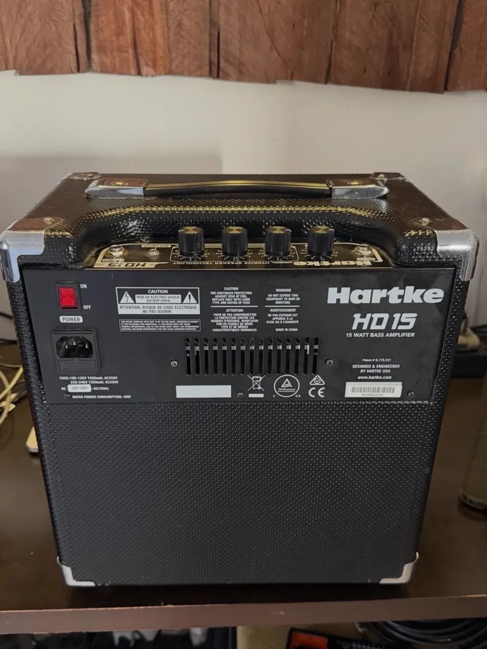 Caixa Bass Hartke HD 15 - Instrumentos musicais - Jardim dos
