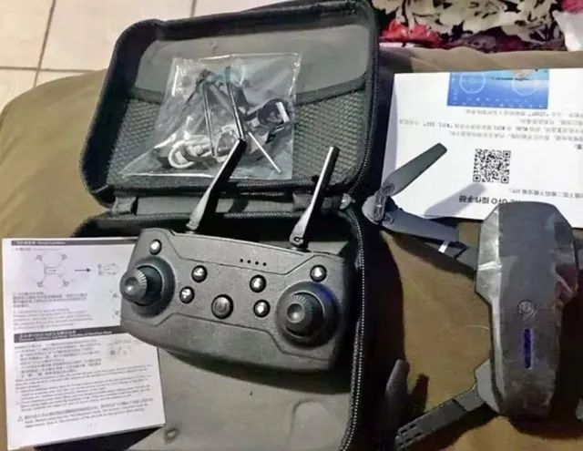 Drone Pro Com Câmera Dupla Wifi 4k C/case com PROBLEMA NO MOTOR DA ASA - Foto 3