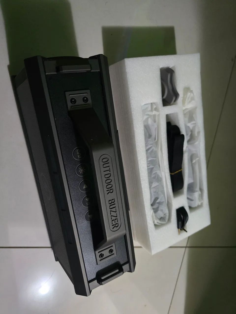 Caixa de som com 2 microfone 120w - Foto 2