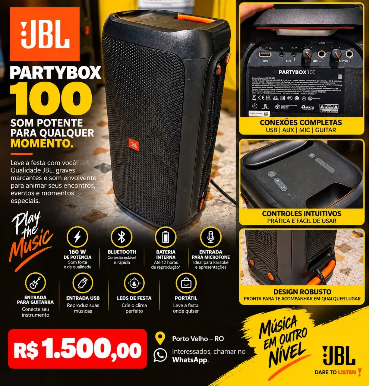Caixa de som JBL