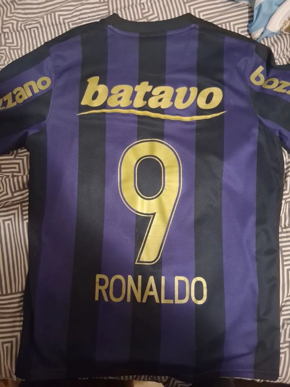 CAMISA CORINTHIANS ROXA E PRETA OFICIAL NIKE RONALDO 9 - Foto 2