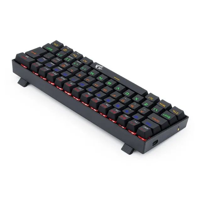 Teclado Gamer Mecânico Redragon Lakshmi 60% - Foto 4