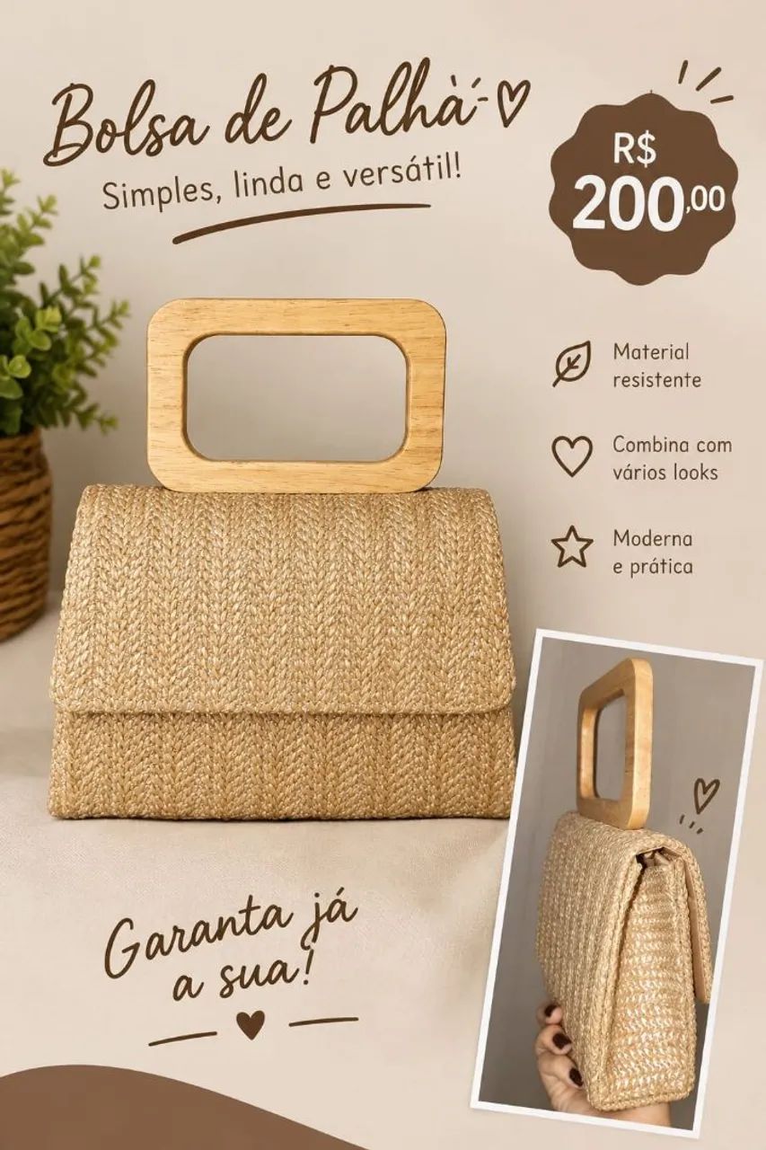 Bolsa rústica 