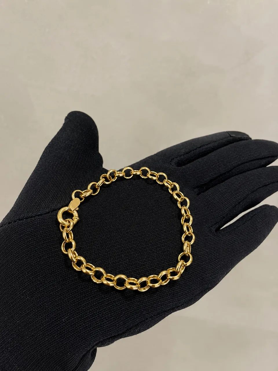 Pulseira portuguesa ouro 18k 