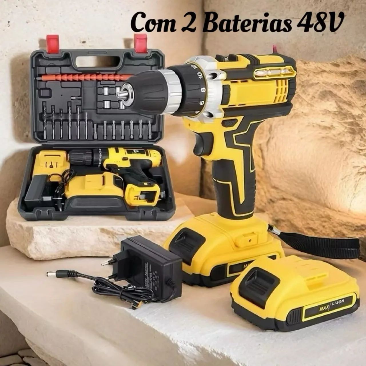 Parafusadeira/Furadeira SEM FIO NOVA - Entrega hoje?