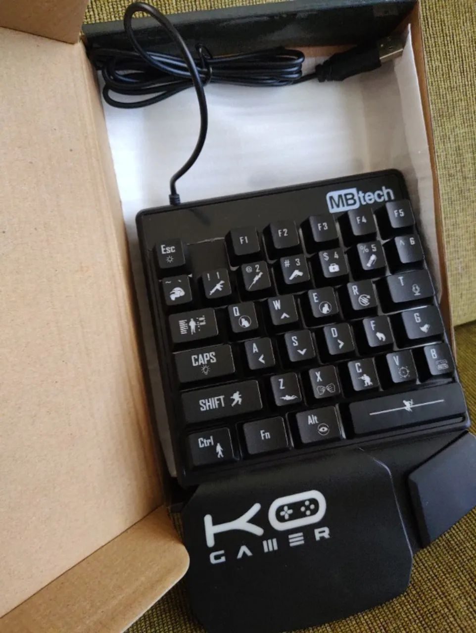 Teclado Gamer Pro Single Hand - Foto 3
