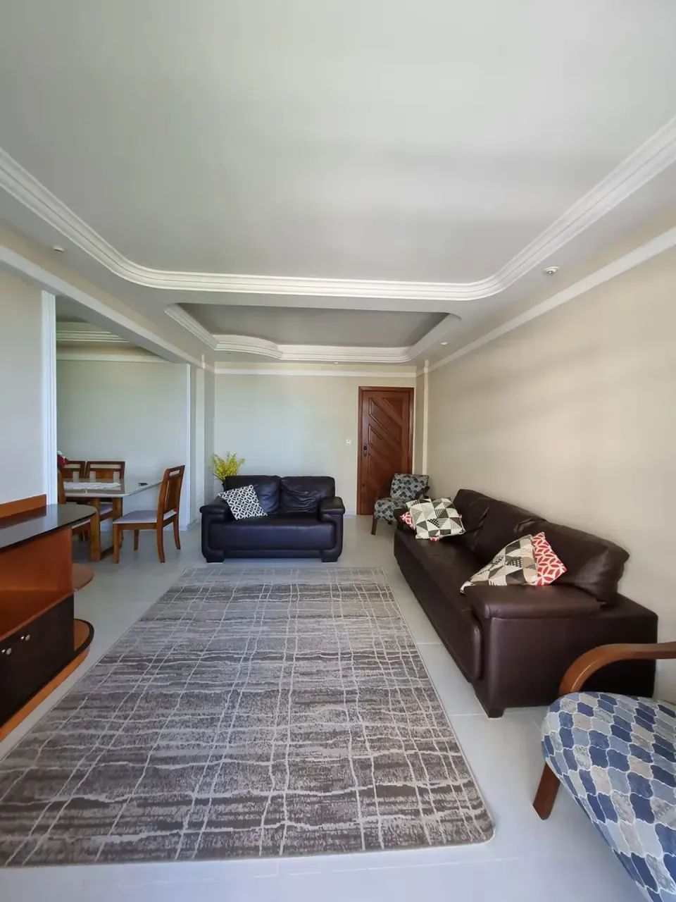 Apartamento com vista para o mar 3 quartos com suíte para alugar NAO ACEITA PET - Foto 3
