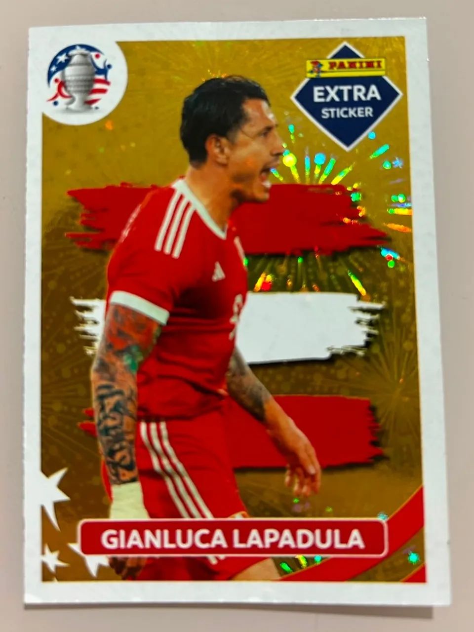 Figurinha extra sticker Copa América