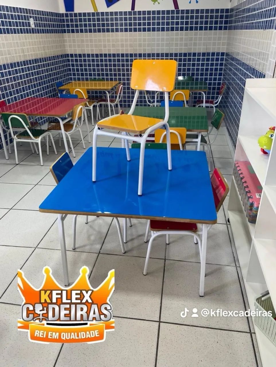 Conjuntinho infantil em fórmica colorida  - Foto 4