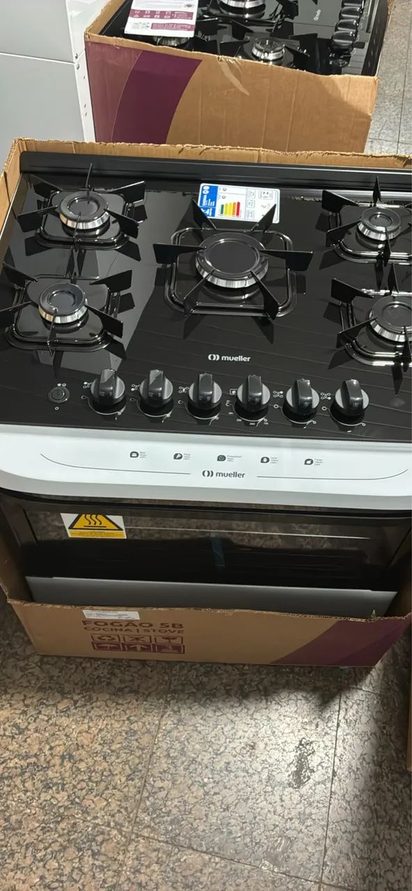 Fogão Mueller automático 5 bocas 