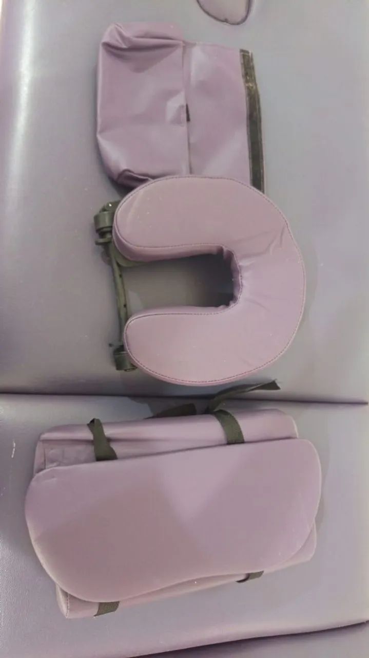Maca para massagem com suporte de cabeça  - Foto 5