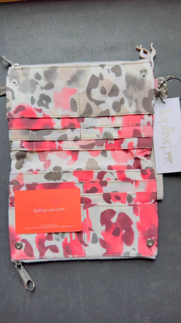 Carteira kipling leopardo - Foto 3