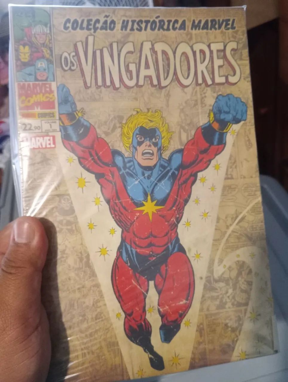 HQ Coleção Histórica Marvel Vingadores 