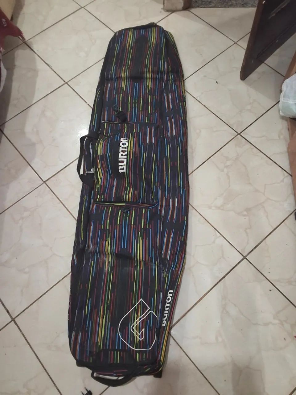 Capa mala snowboard burton de rodas 