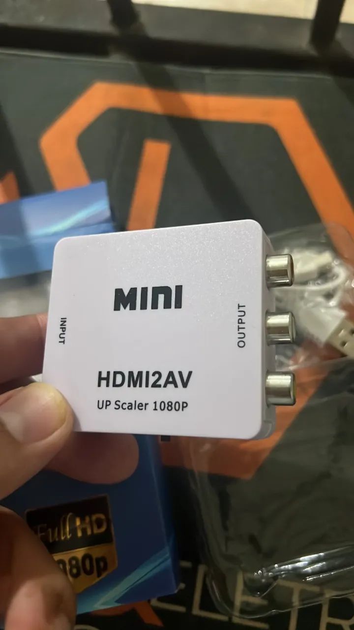 Adaptador para conversão Hdmi para AV Rca - Foto 5
