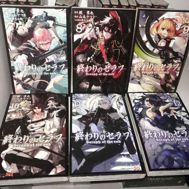 Coleção Mangás Owari no Seraph 1-20 em Japonês - Livros e revistas