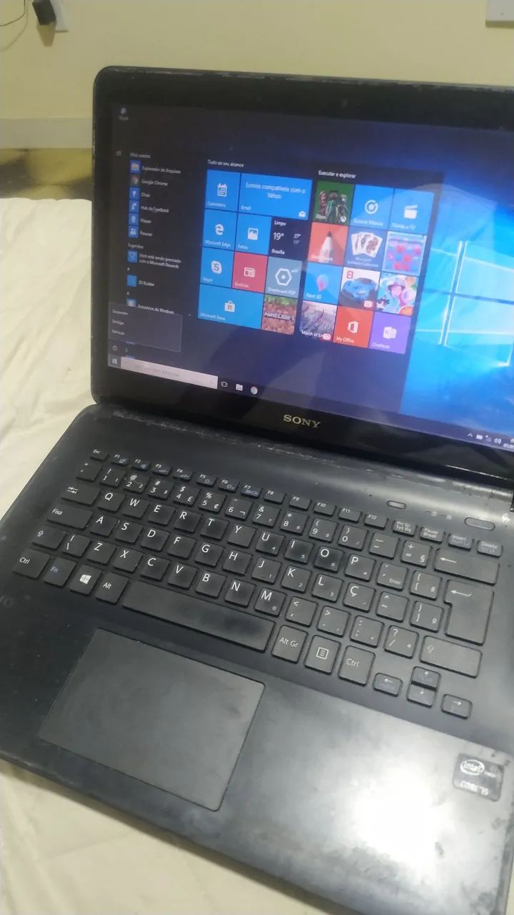 Notebook Sony vaio i5  leia 