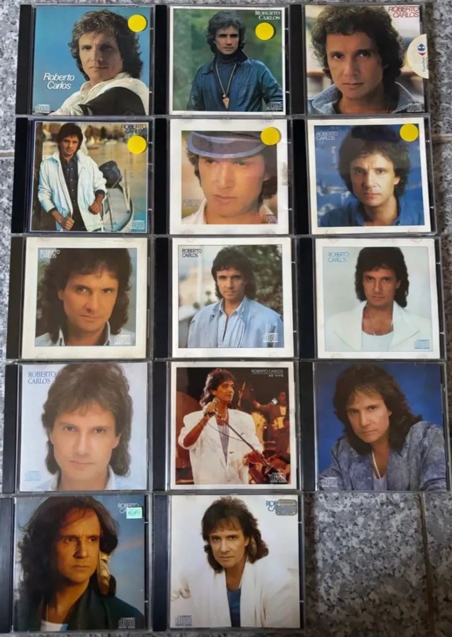 Coleção CDs CBS Roberto Carlos
