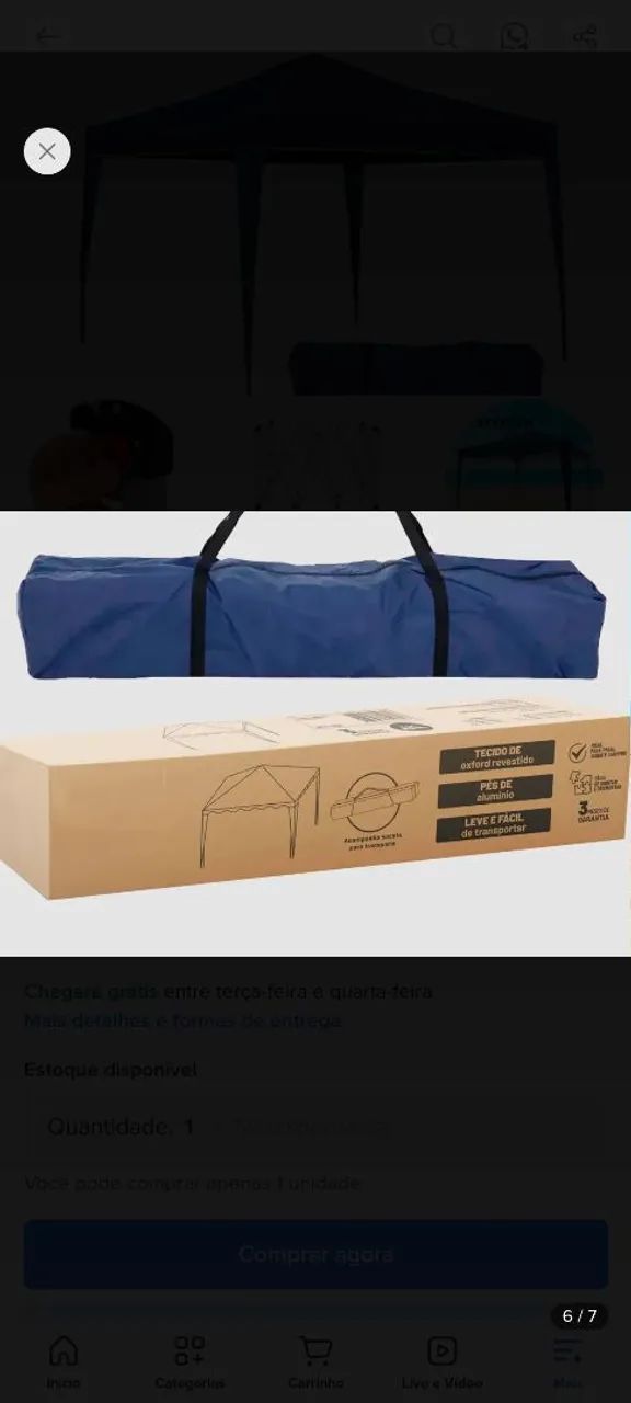 Tenda Articulada 3x3 - Foto 4
