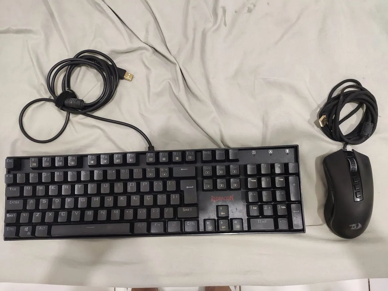 Kit Gamer Teclado Mecânico e Mouse Redragon
