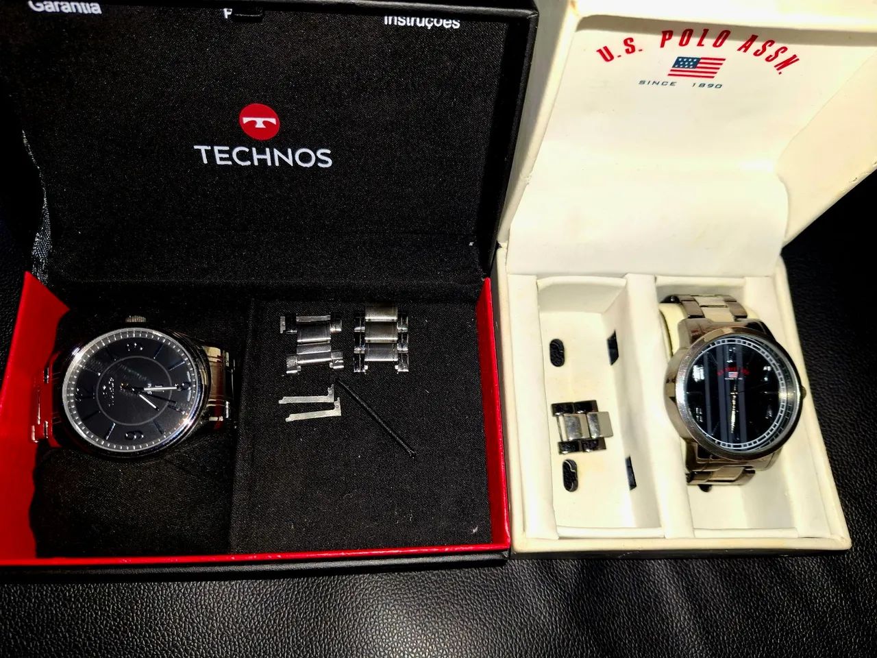 Relógios Technos e U.S. Polo Assn. - Masculinos