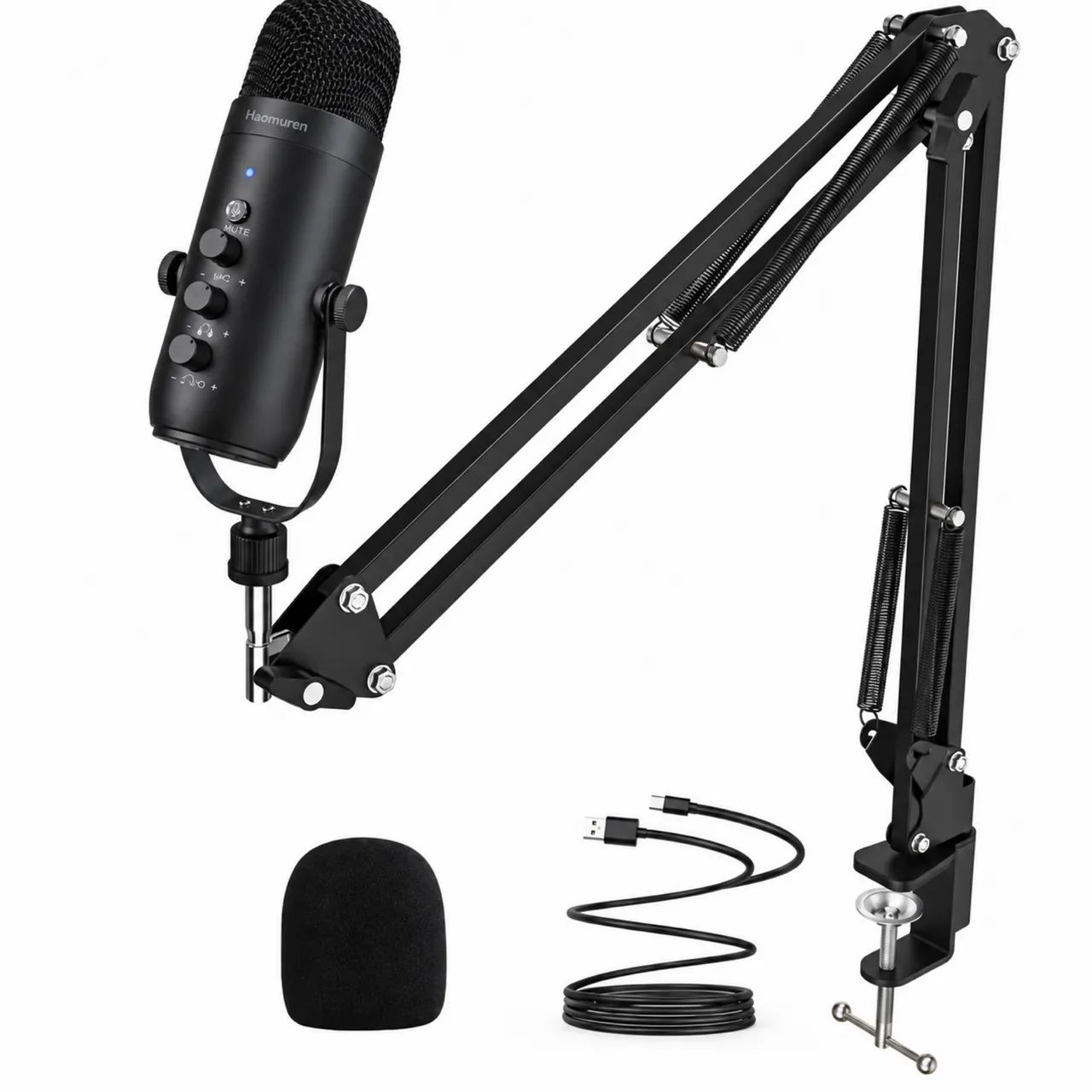 Microfone Haomuren Professional Studio ? R$ 280
