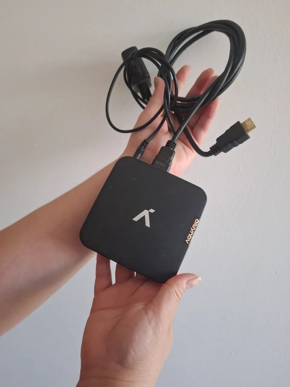Smart TV BOX Aquario 4K WiFi - Netflix, Disney tv antiga vira smart