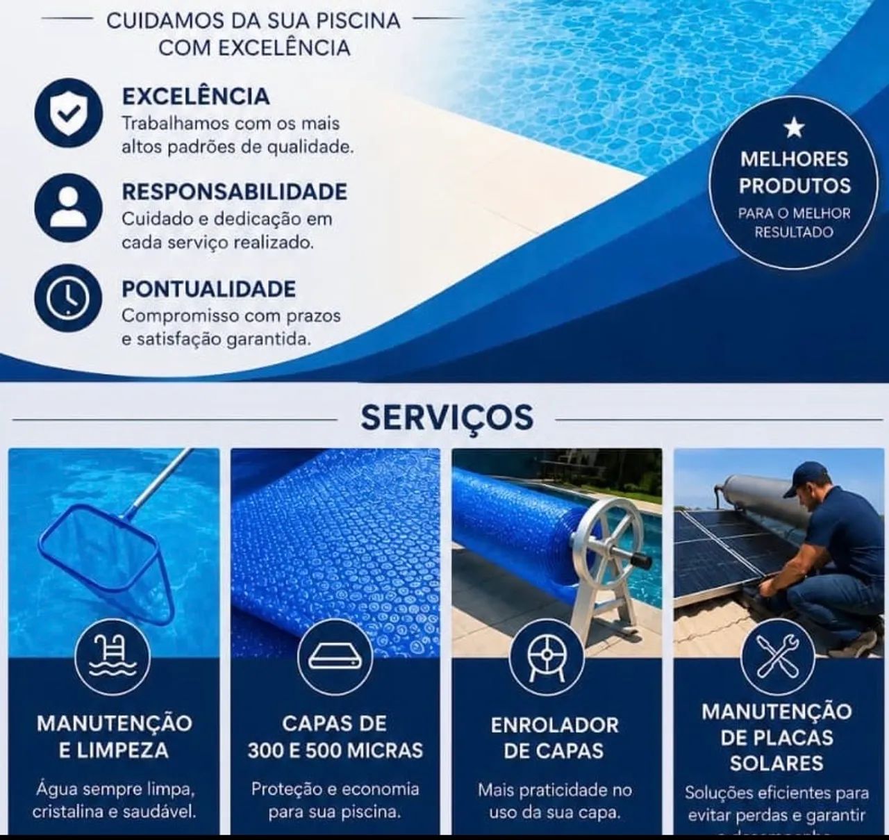 Capa e acessórios para piscina  - Foto 3