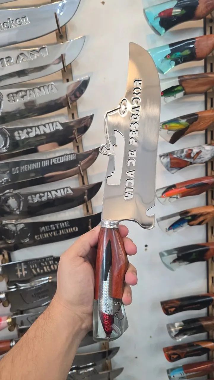 Picanheira 10" polegadas 4mm,inox 420c  - Foto 3