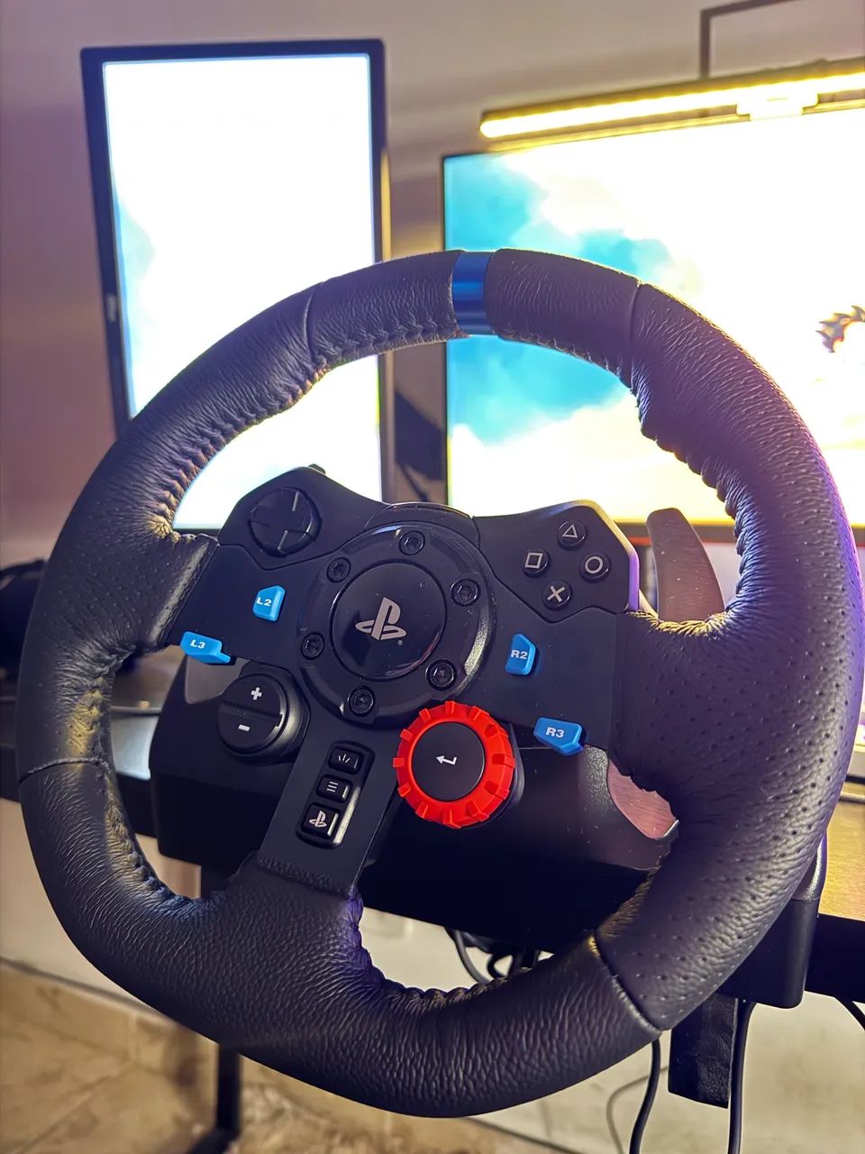 VOLANTE LOGITECH G29 + CÂMBIO SHIFTER - Foto 3