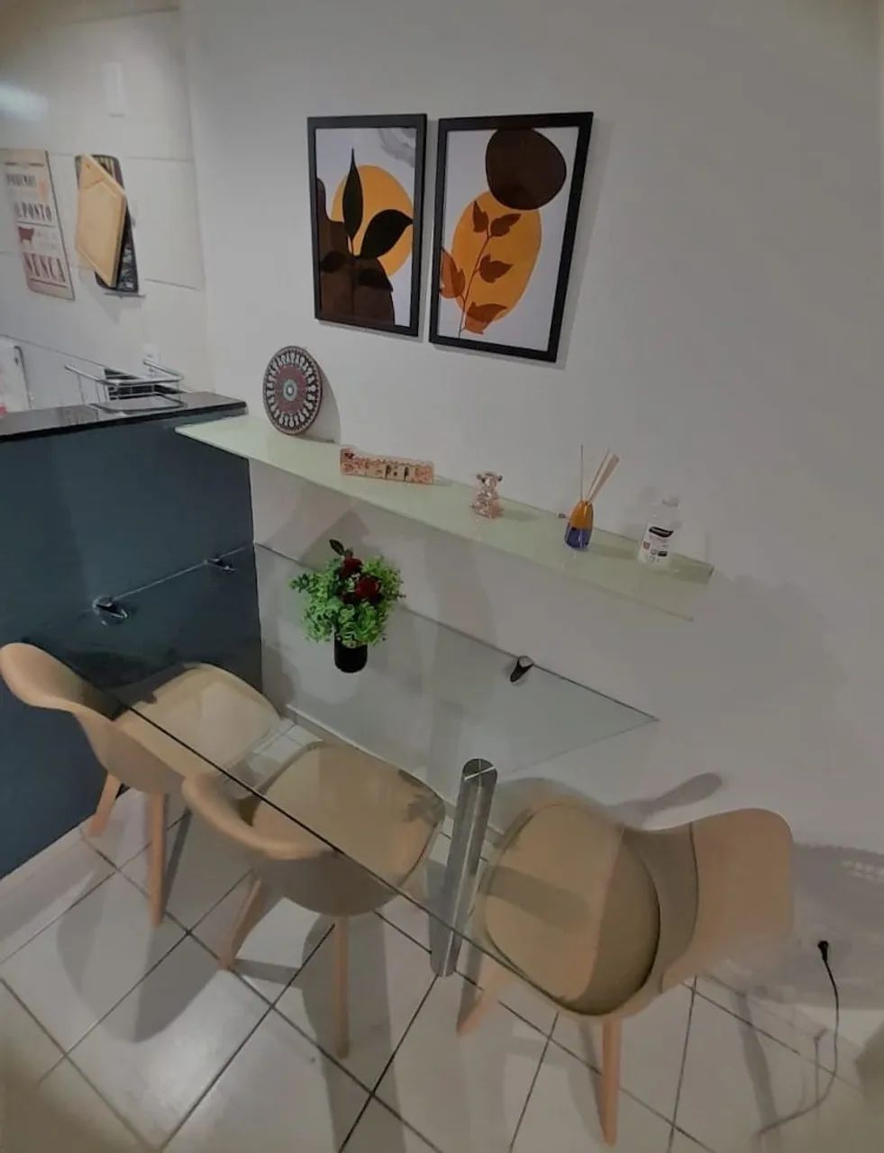 Apartamento Mobiliado de 1 Quarto para Alugar no Edifício Donald em Lagoa - Foto 3