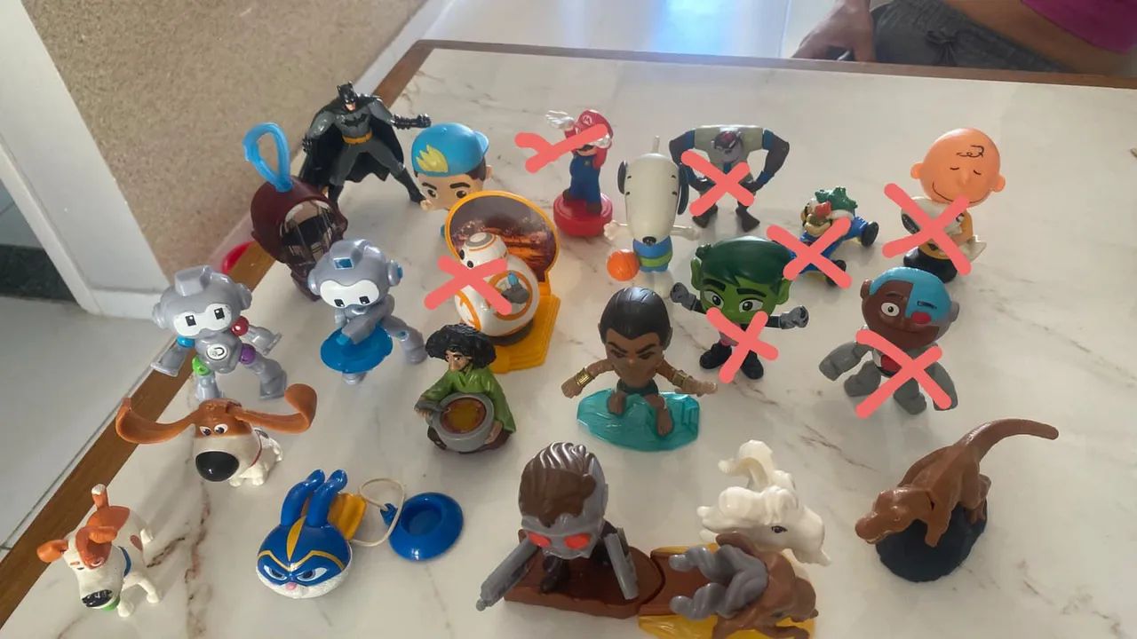 Brinquedos em ótimo estado de conservação 