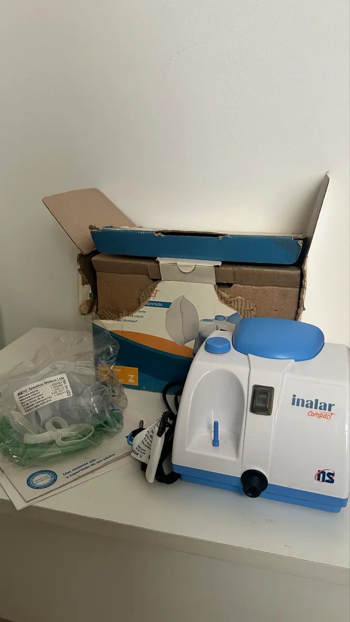 Inalador Compact NS Sem Uso com Caixa e Acessórios - Foto 3