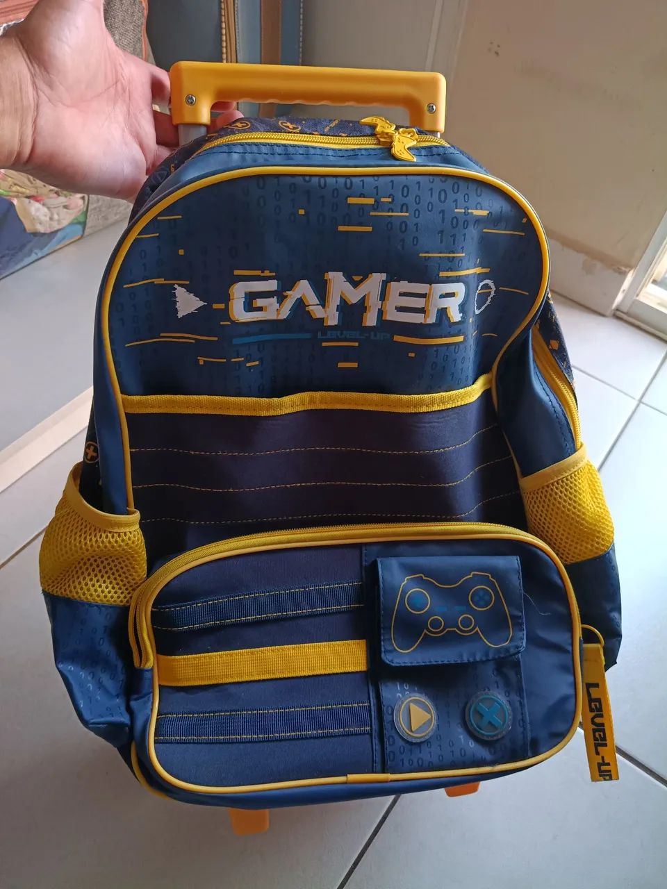 Mochila escolar rodinhas 