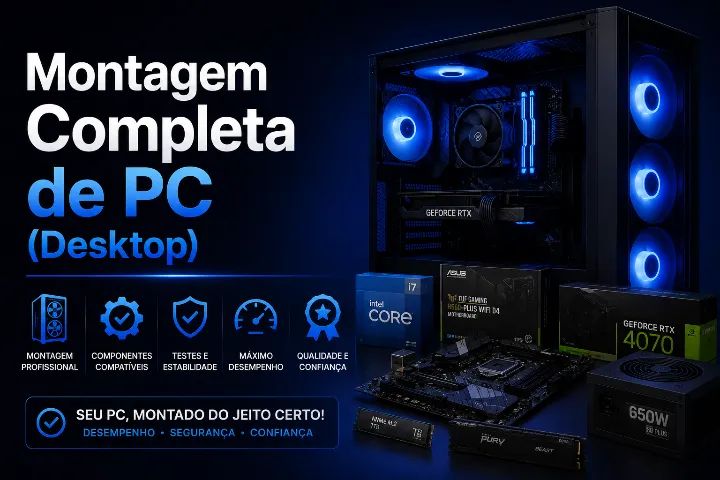 Técnico de Informática - Manutenção e Configuração de PC e de Notebook - Foto 4