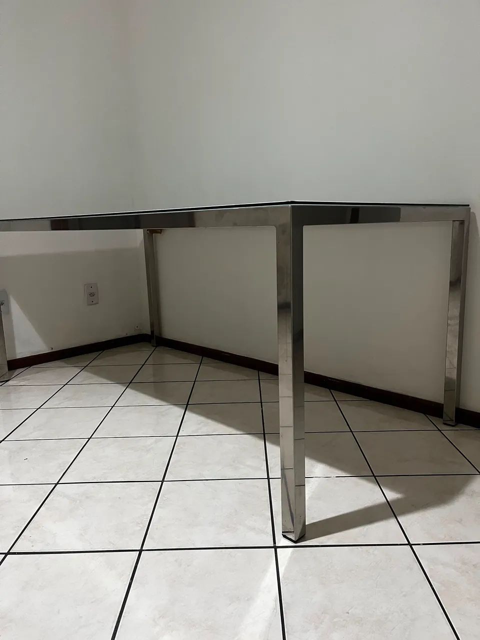 Mesa de jantar inox