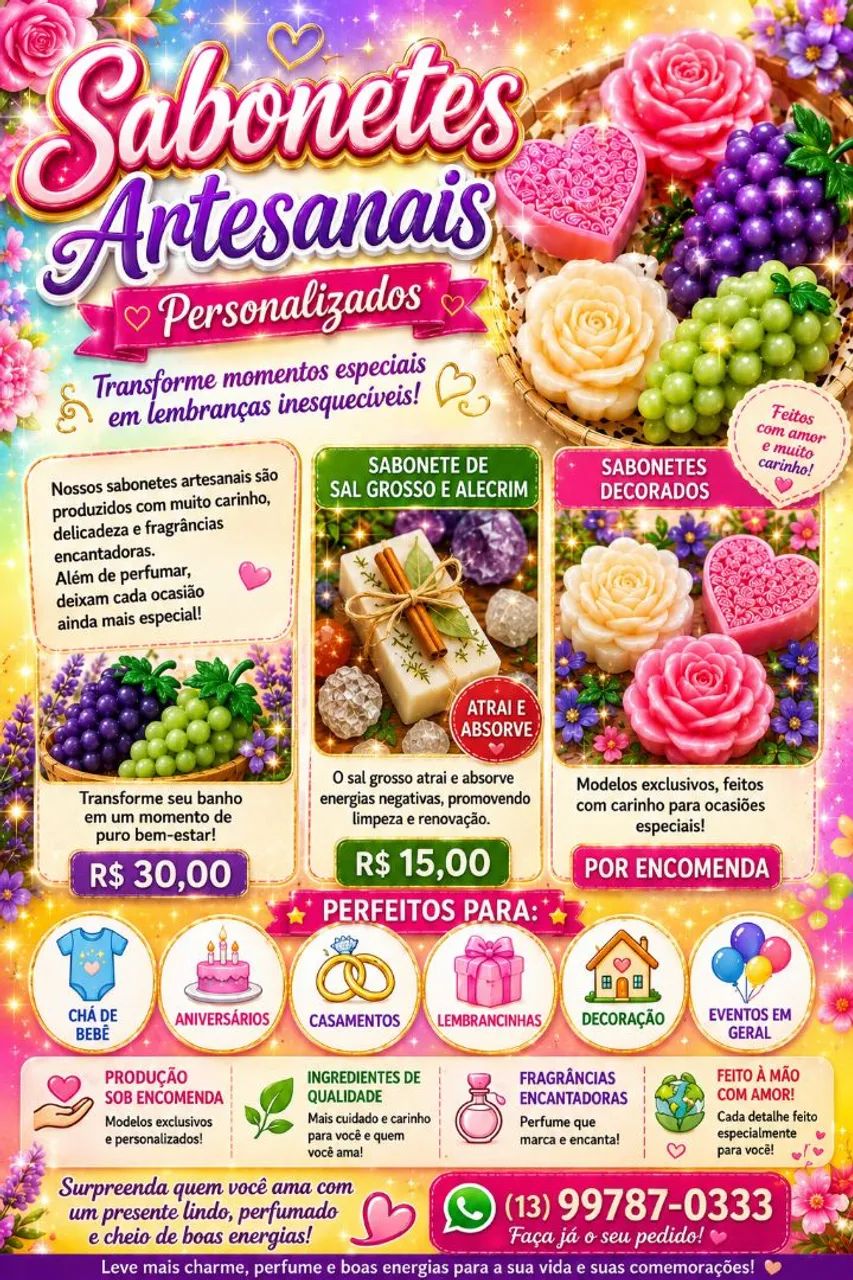 Sabonete atersanal 