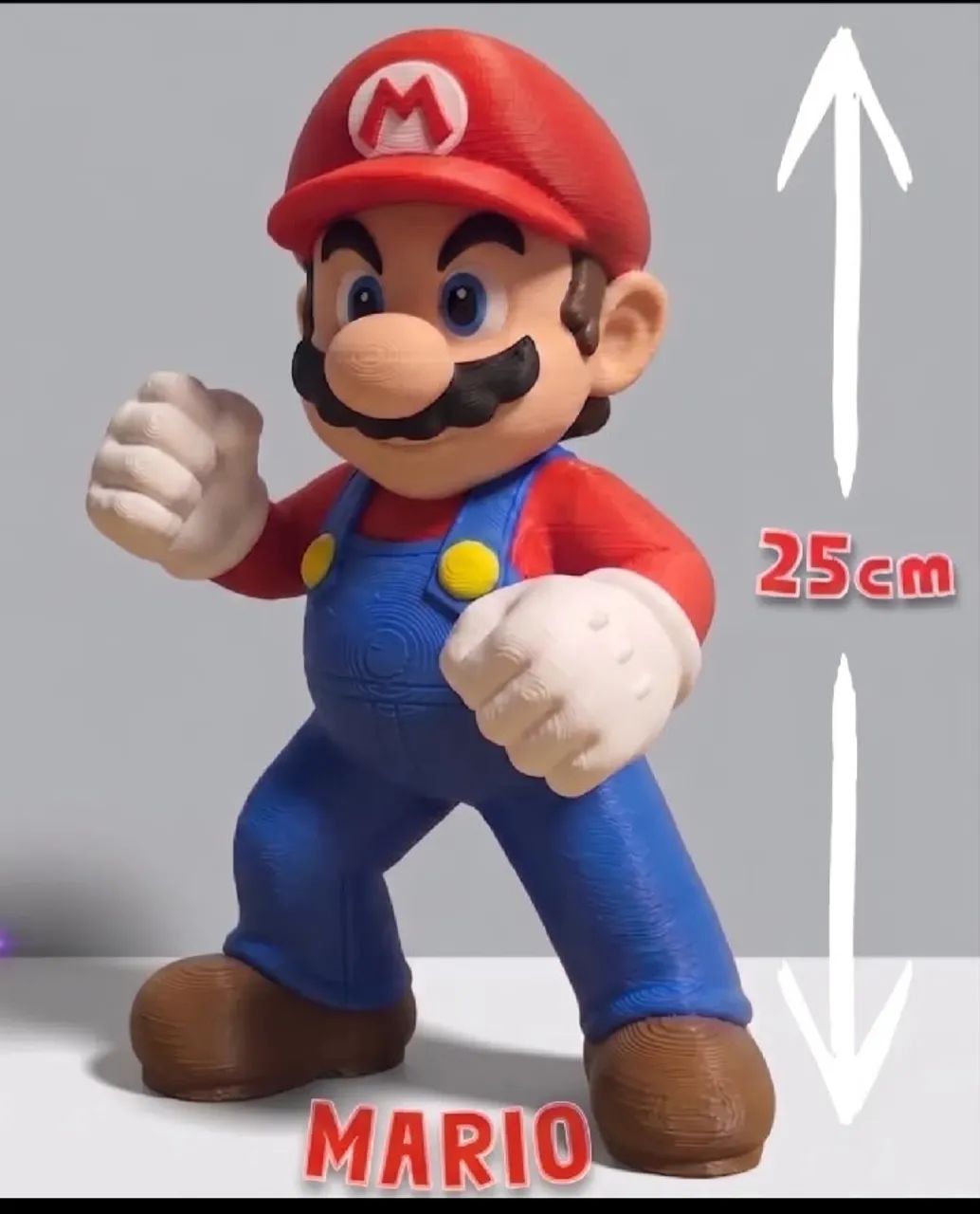 BONECO DO MÁRIO 3D