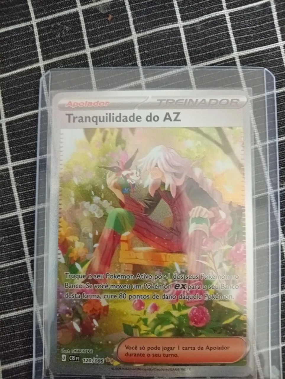 Carta Pokémon 120/086 Full Art 