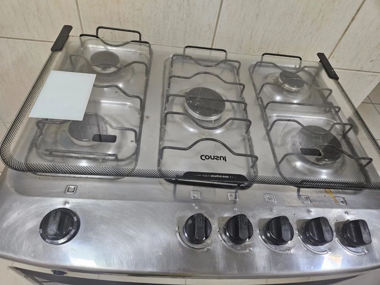 Vendo FOGÃO CÔNSUL 5 BOCAS BRANCO - Foto 6